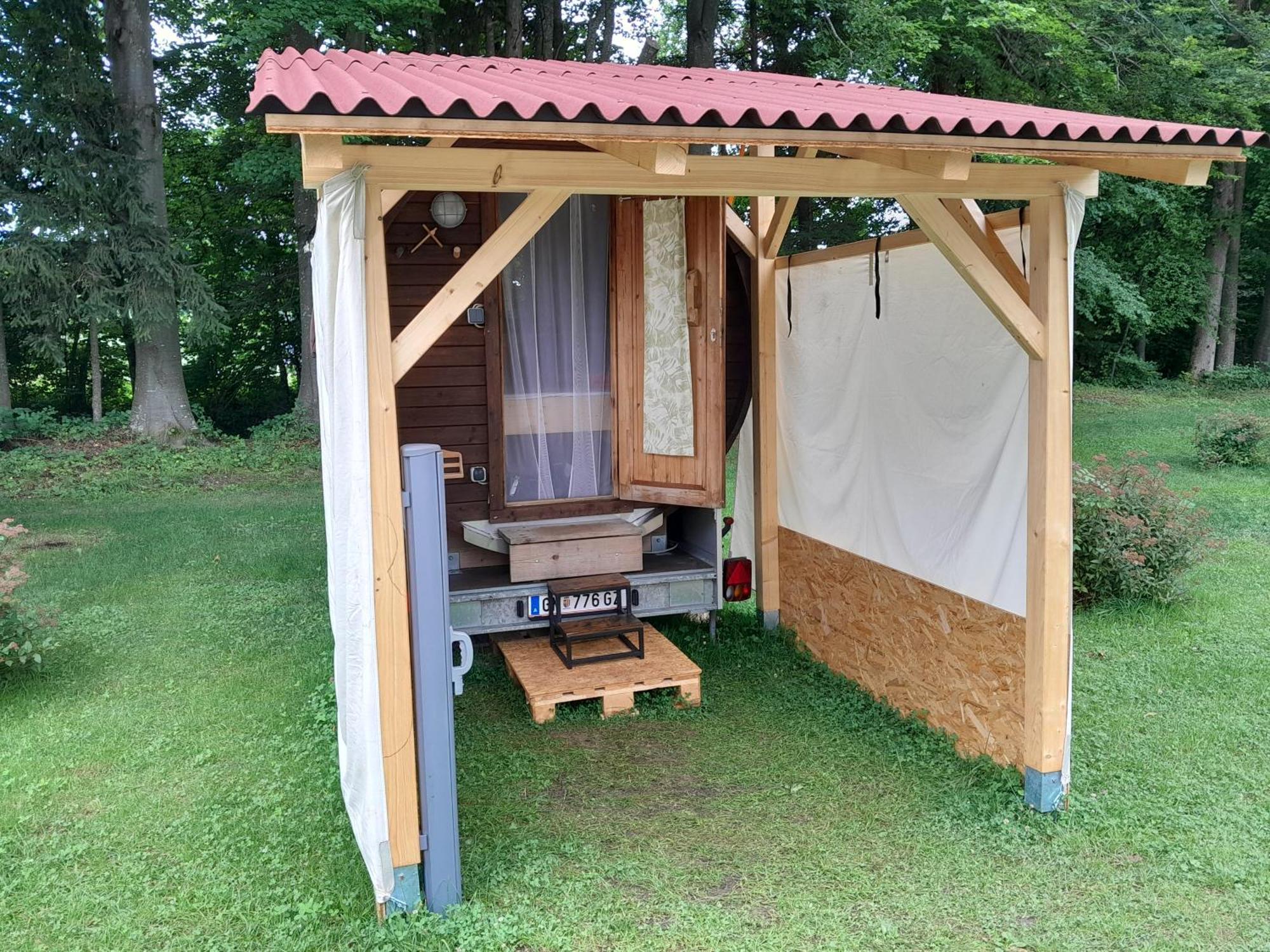 Campingfass Almtal Scharnstein Esterno foto