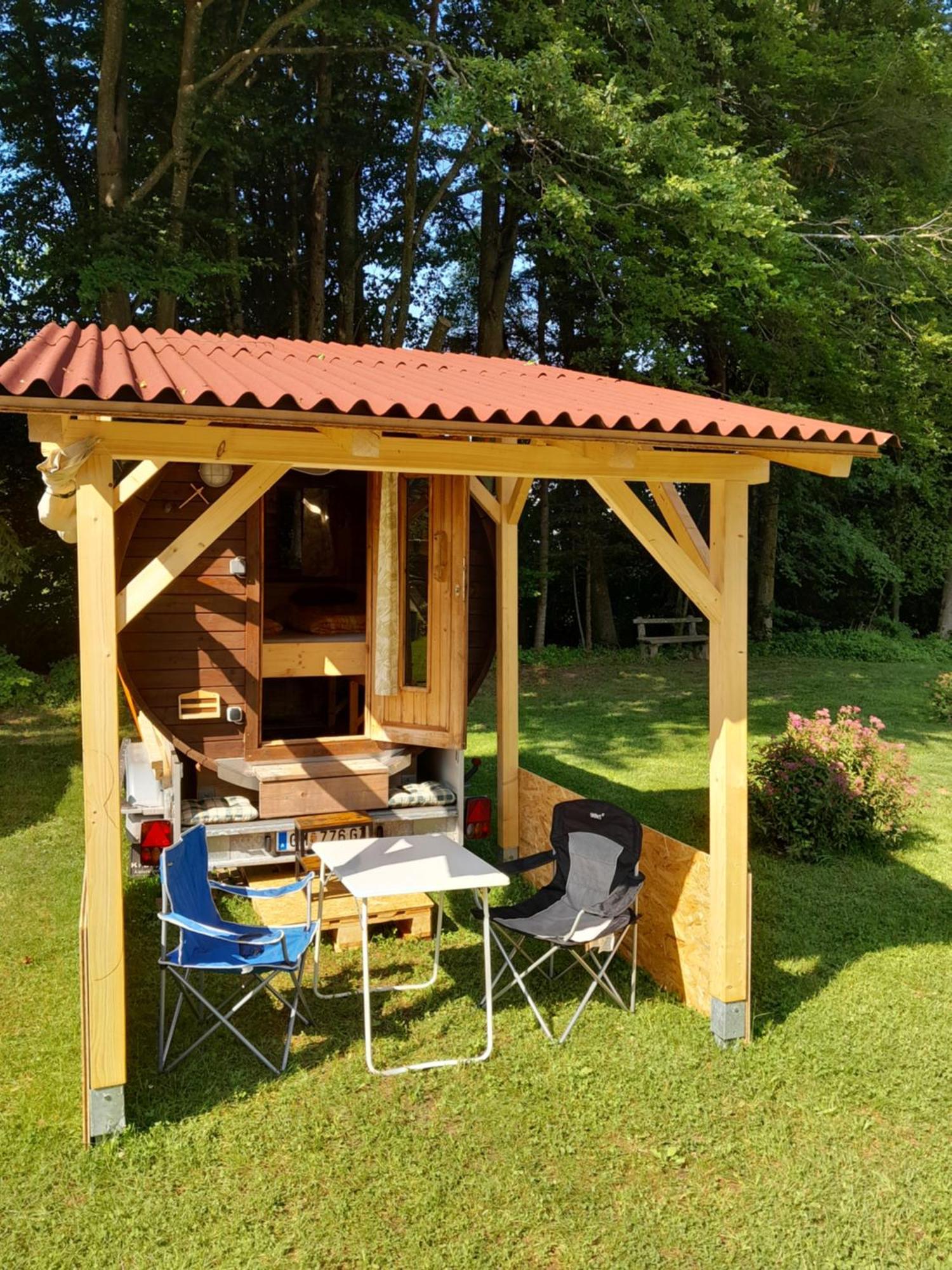 Campingfass Almtal Scharnstein Esterno foto